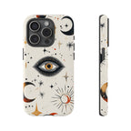 Mystic Eye iPhone Case | Celestial Moon & Star