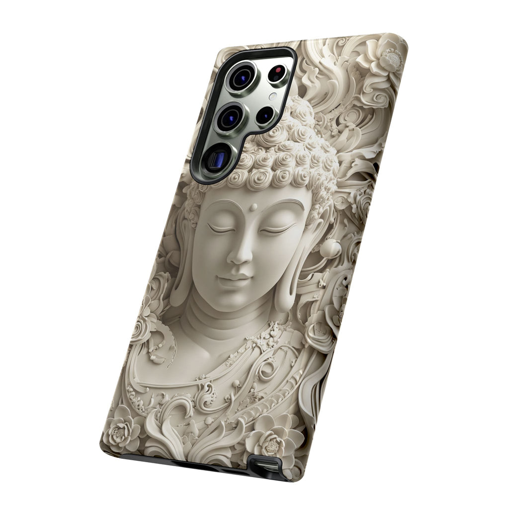 Buddha Relief Samsung Galaxy Case — Serene Zen Protective Phone Cover