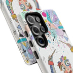 Drummer Boy Samsung Galaxy Phone Case | Colorful Cartoon Drum Kit Protective Cover