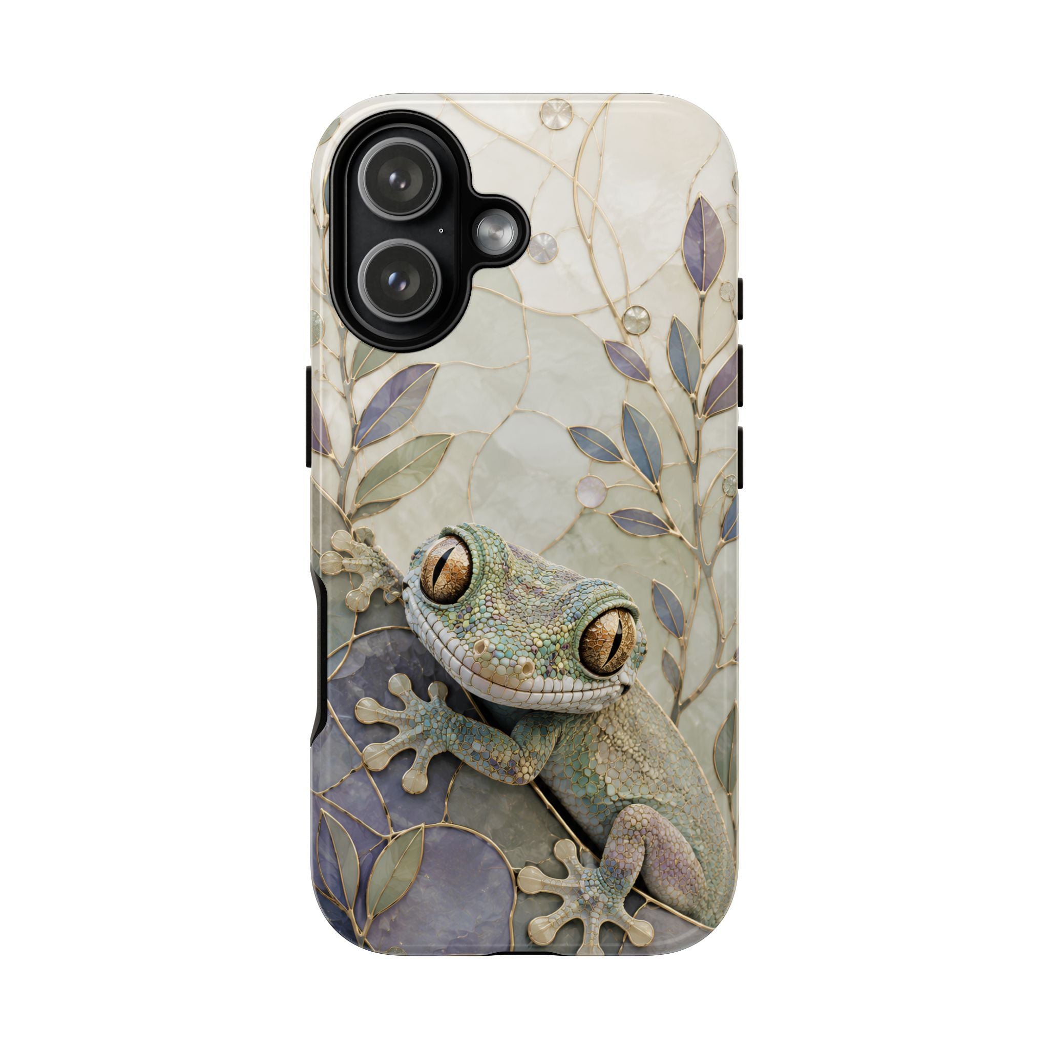 Tree Frog iPhone Case | Stained Glass Frog Cover