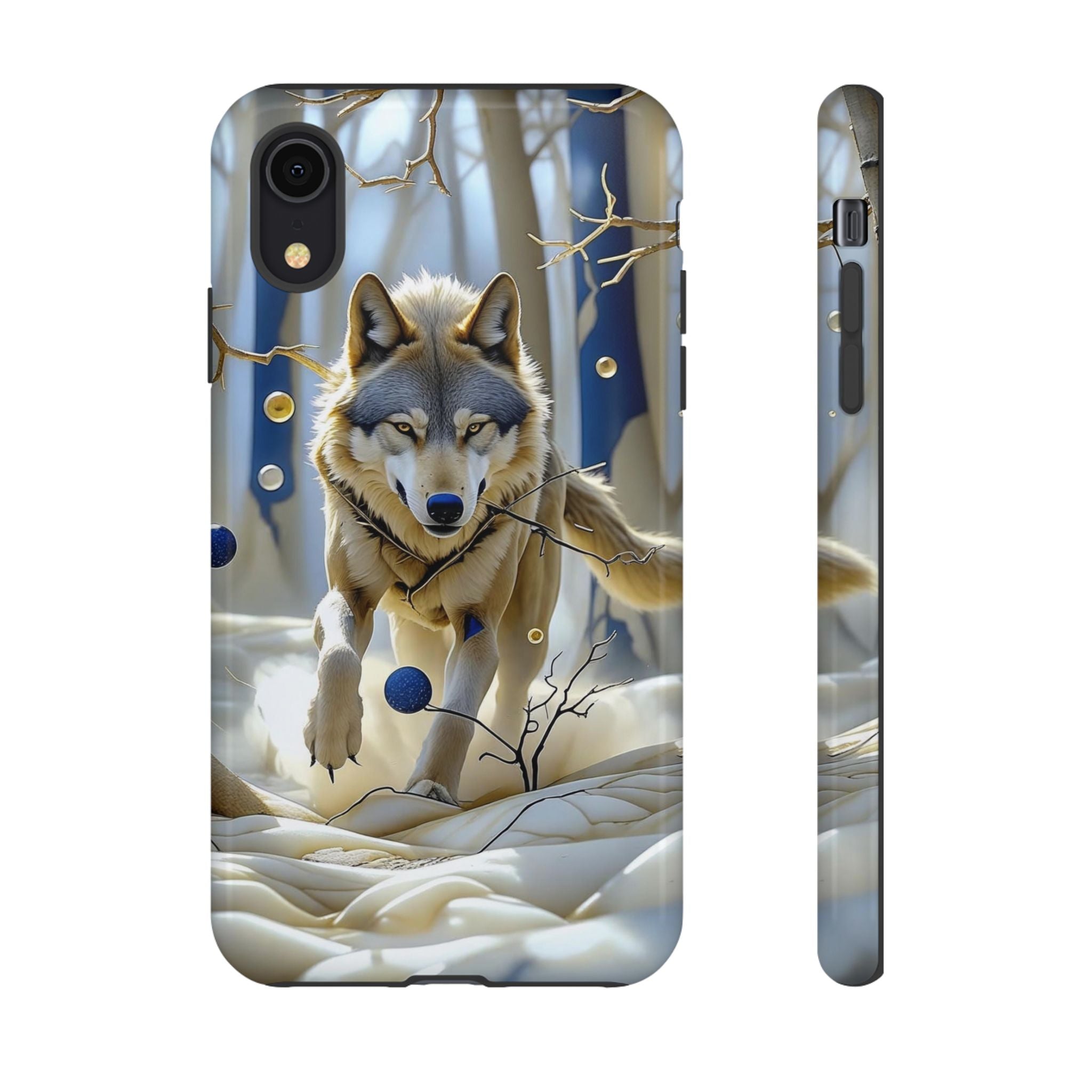 Wolf in Snow iPhone Case — Rugged Wildlife