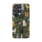 Woodland Animals Samsung Galaxy Phone Case | Forest Creature Art Cover