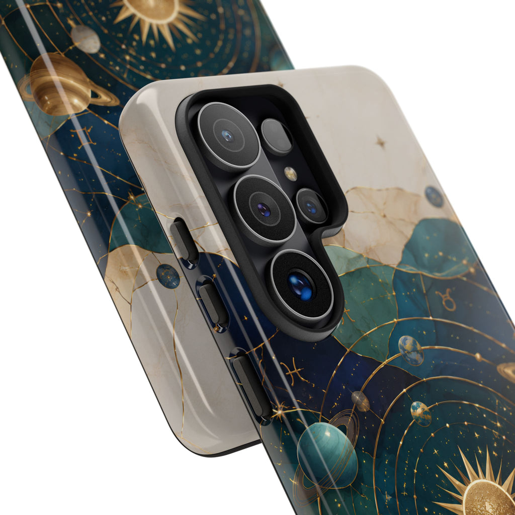Celestial Sun Samsung Galaxy Phone Case | Zodiac Phone Case