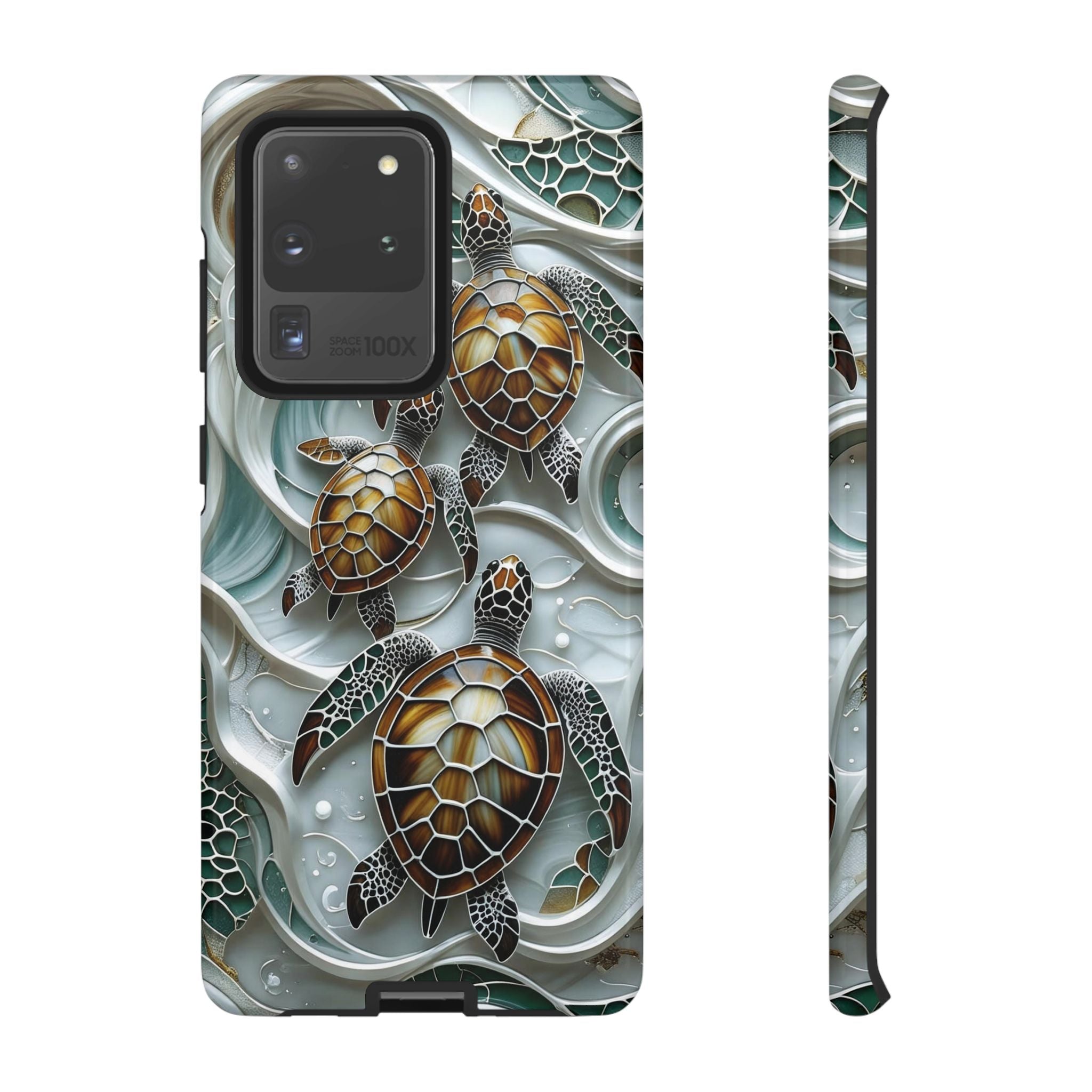 Sea Turtle Samsung Galaxy Case — Ocean Waves Protective Cover