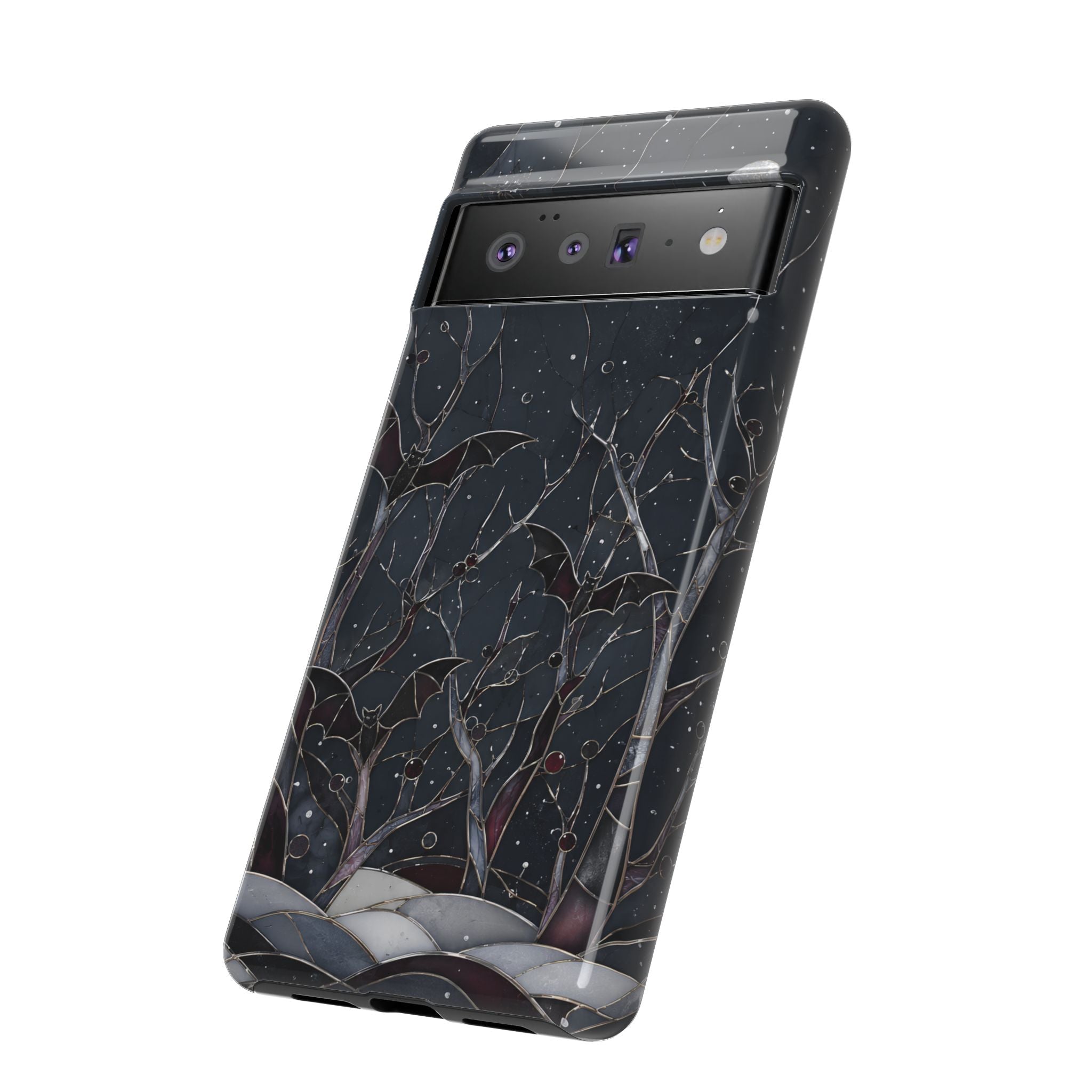 Gothic Bat Google Pixel Phone Case | Moonlit Forest iPhone Case