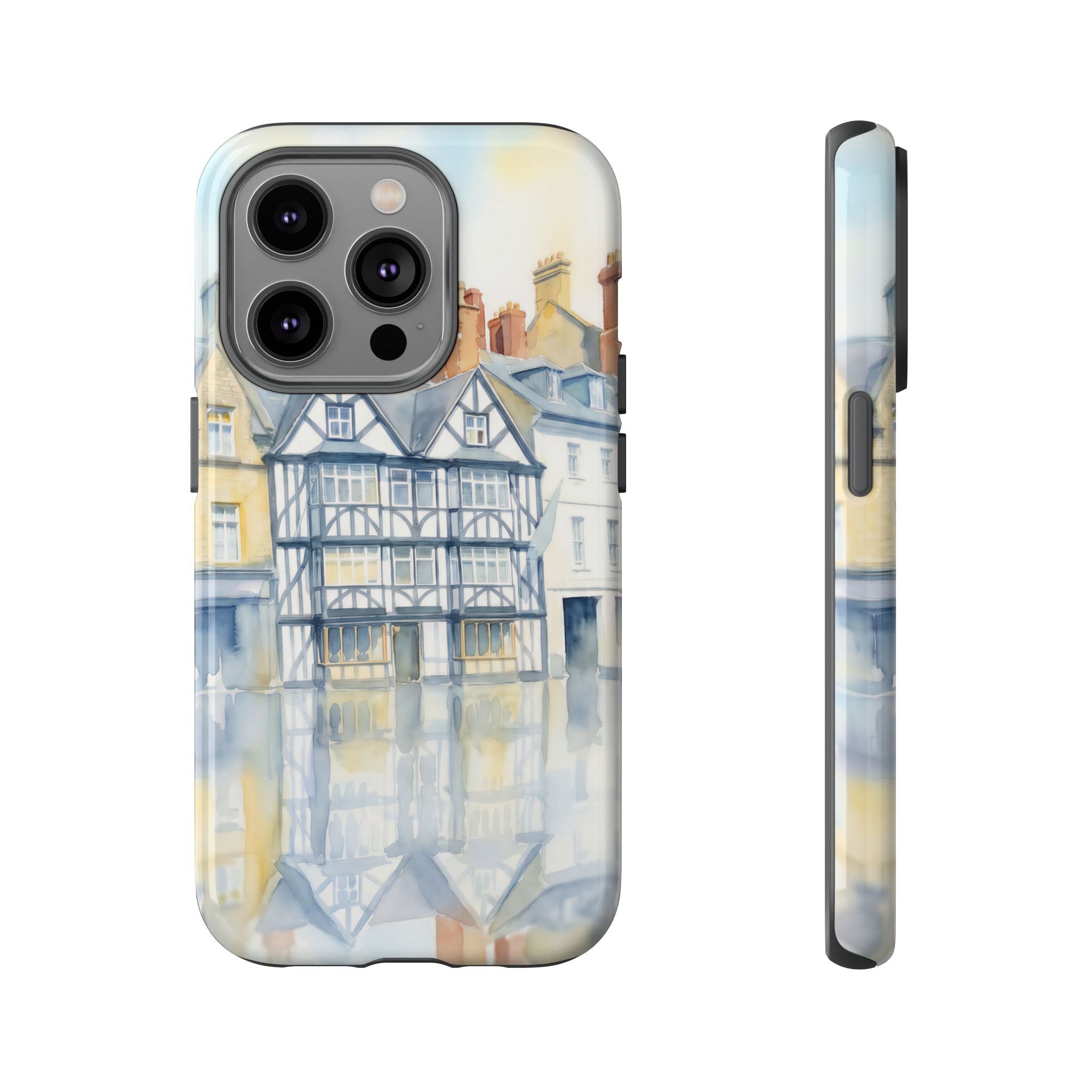 English Tudor Building Aesthetic iPhone Case