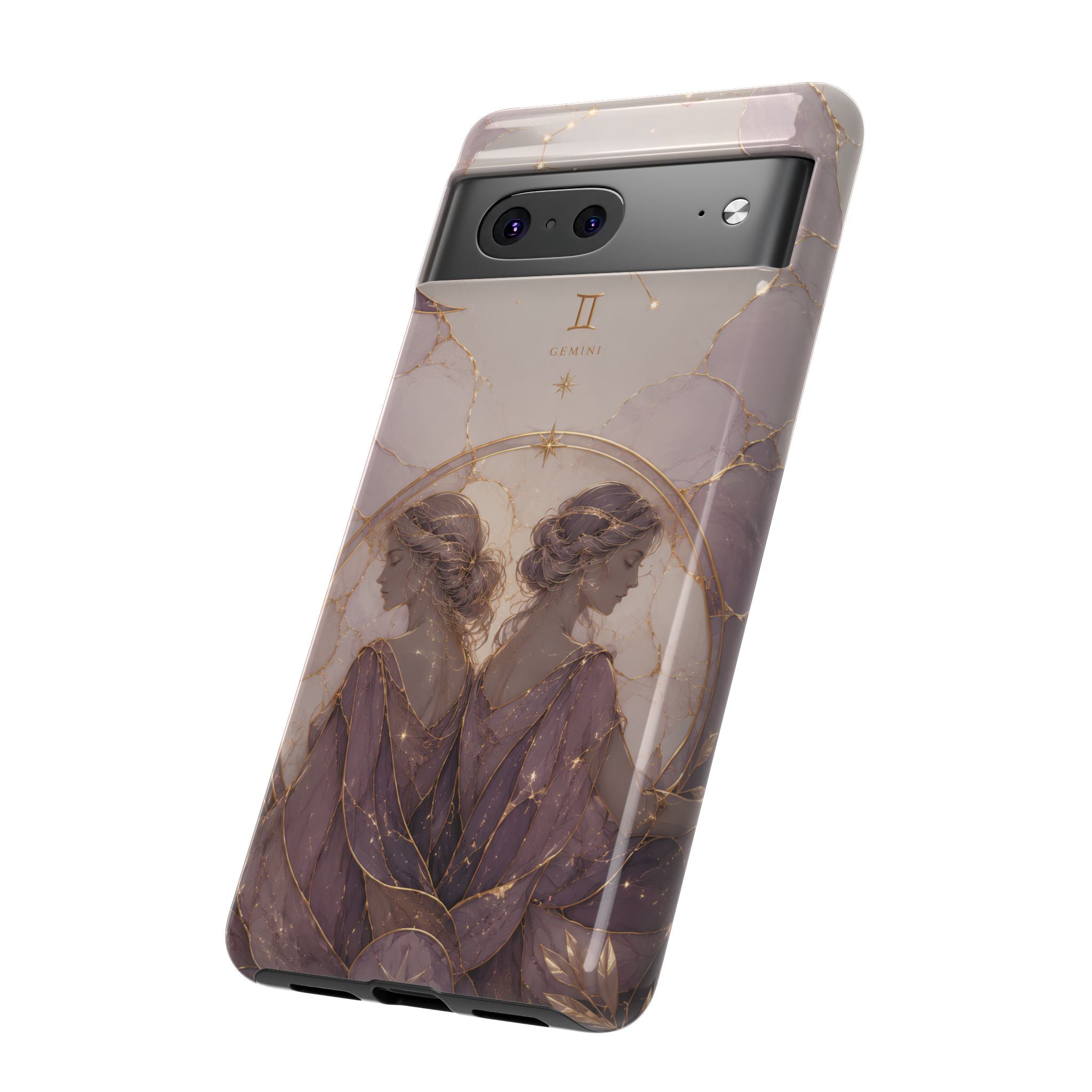 Gemini Zodiac Google Pixel Phone Case | Twin Constellation Phone Case