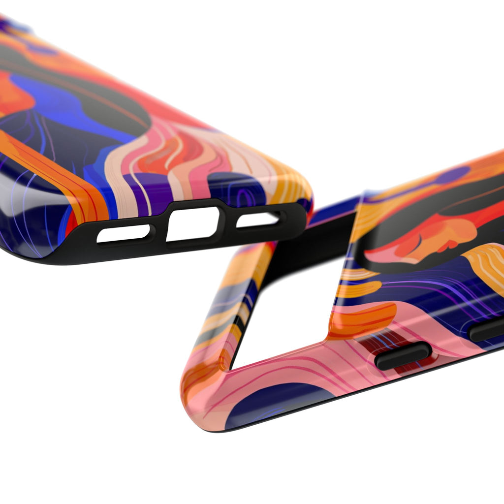 Abstract Colourful Woman Google Pixel Tough Case | Vibrant Artistic