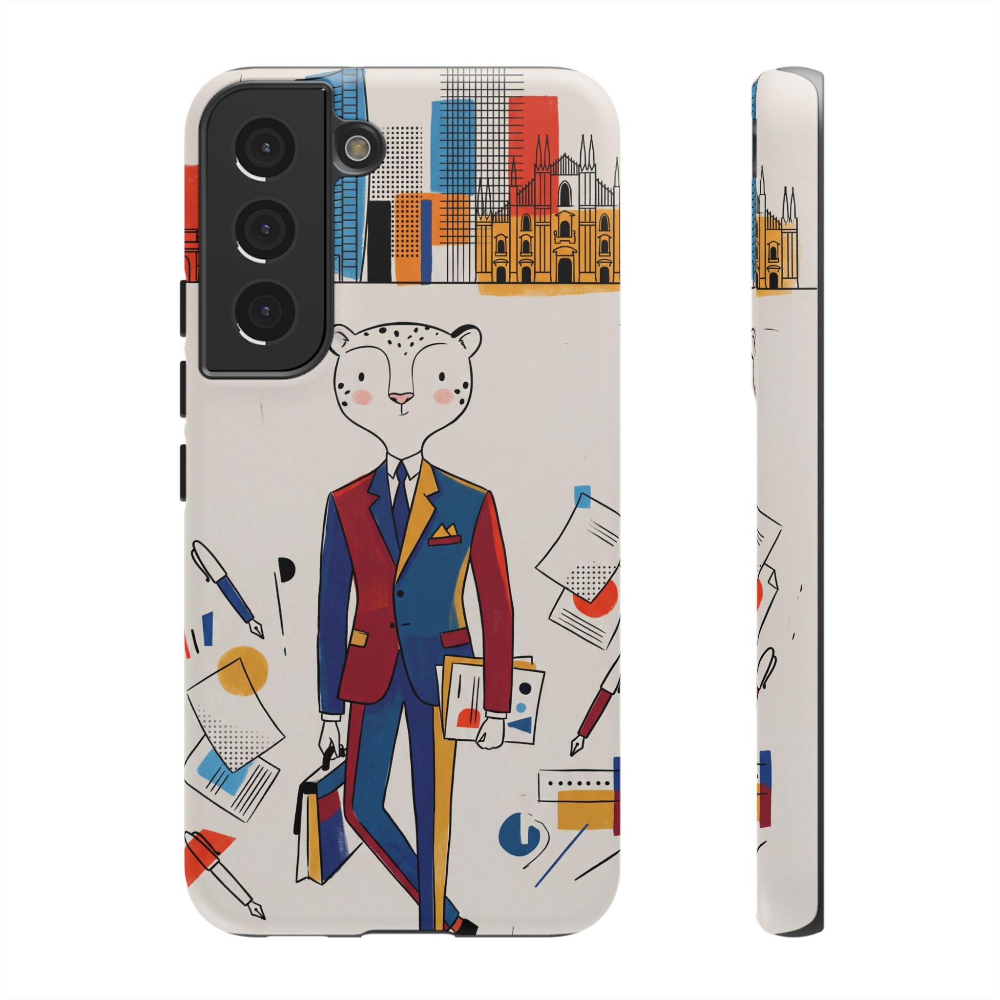 Leopard Executive Samsung Galaxy Phone Case