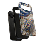 Sea Turtle Mosaic Google Pixel Phone Case – Decorative Ocean Art Protective Case
