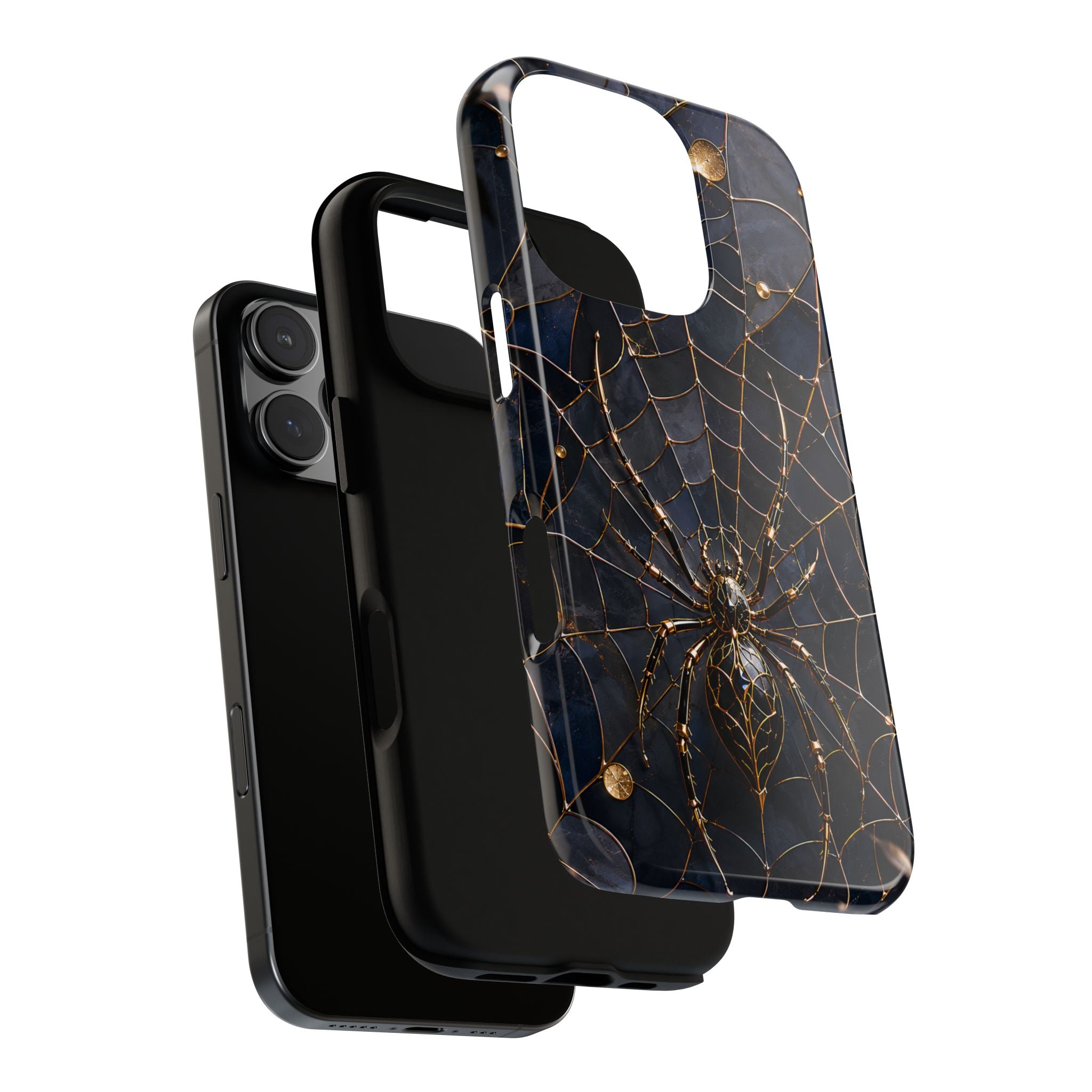 Gothic Spiderweb iPhone Case | Dark Academia Cover