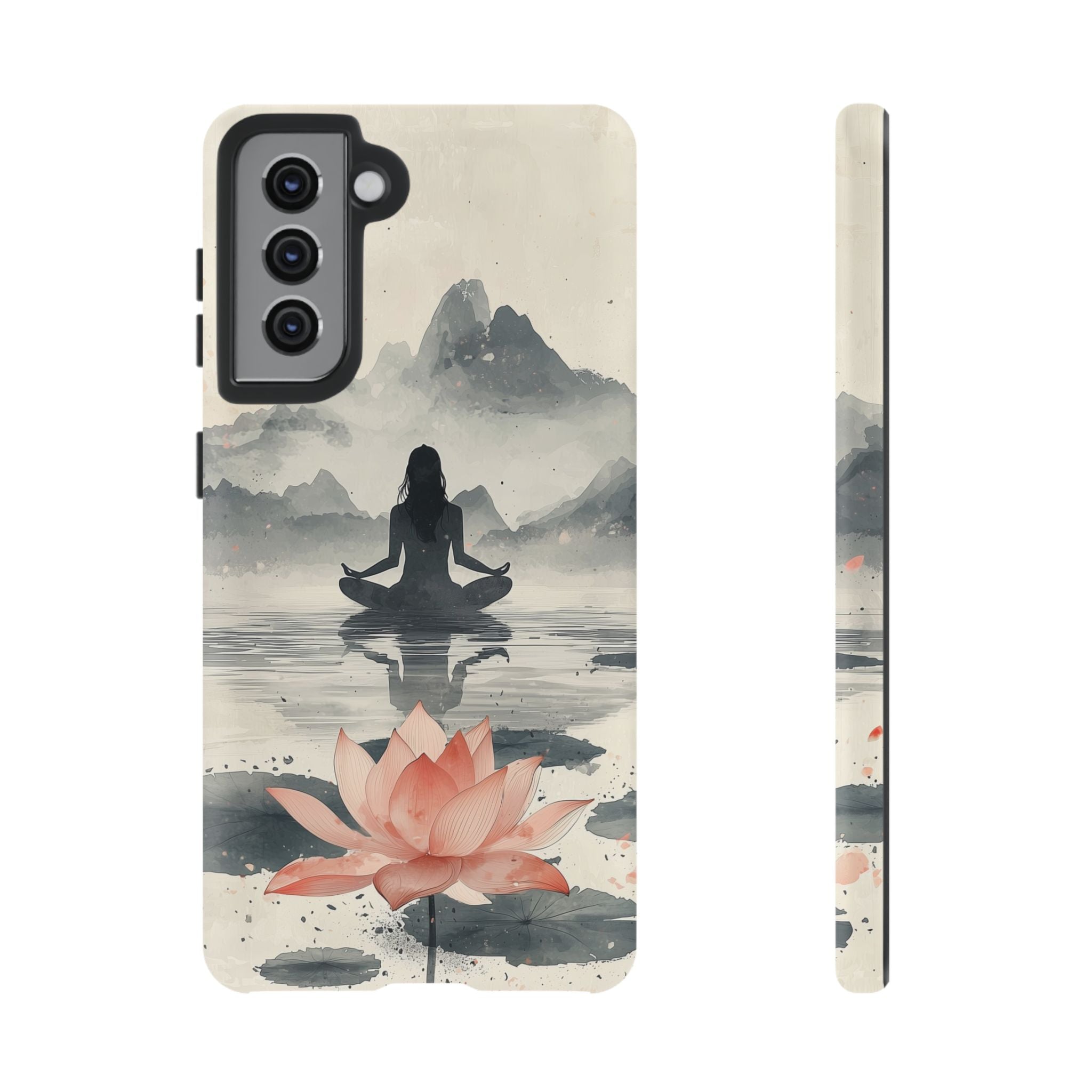 Zen Yoga Meditation Lotus Samsung Galaxy Phone Case
