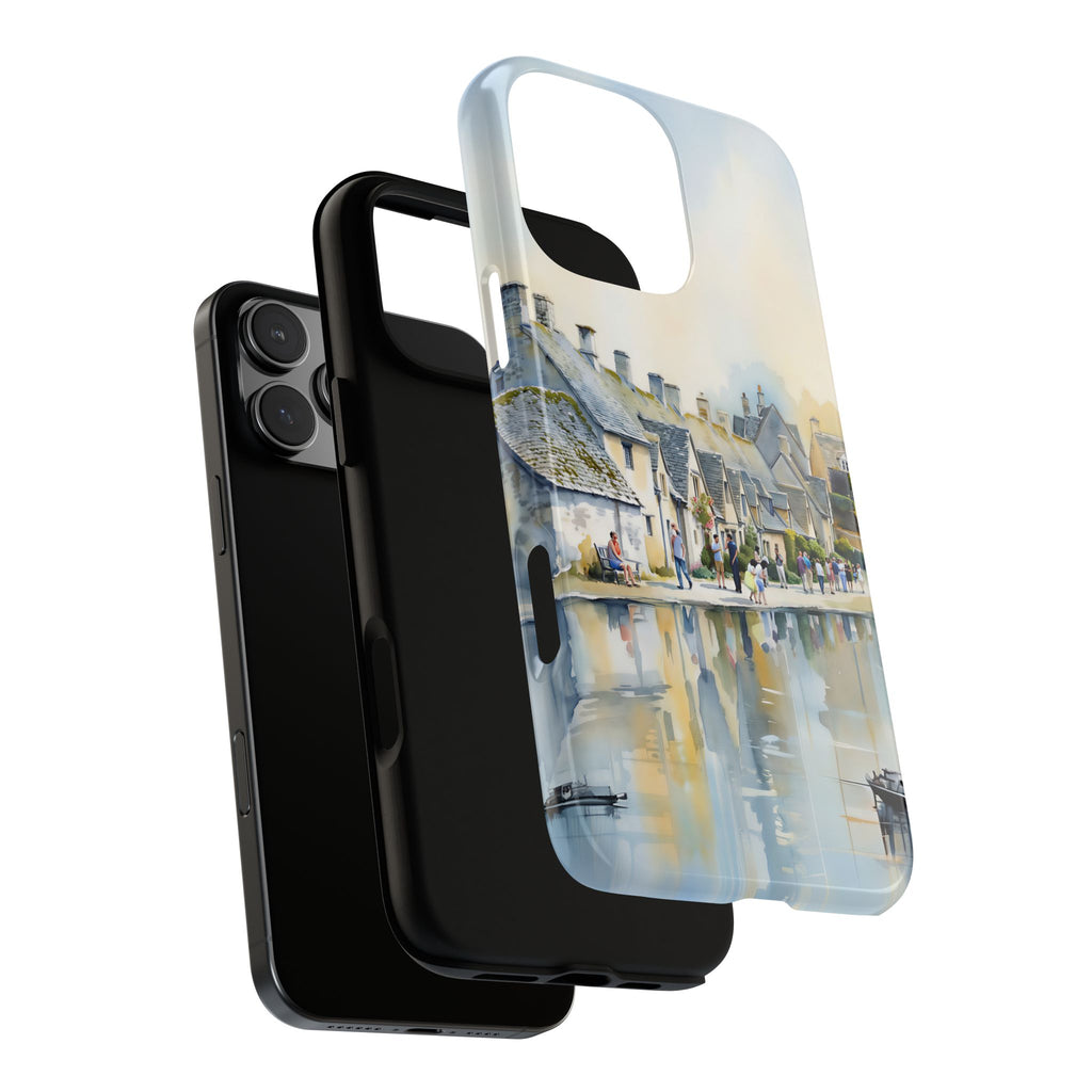 La custodia per iPhone Cotswolds Cottage | La custodia da viaggio dell'Inghilterra senza tempo