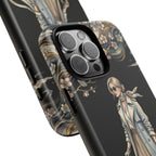 Vintage Chic iPhone Case | Stylish Woman Illustration