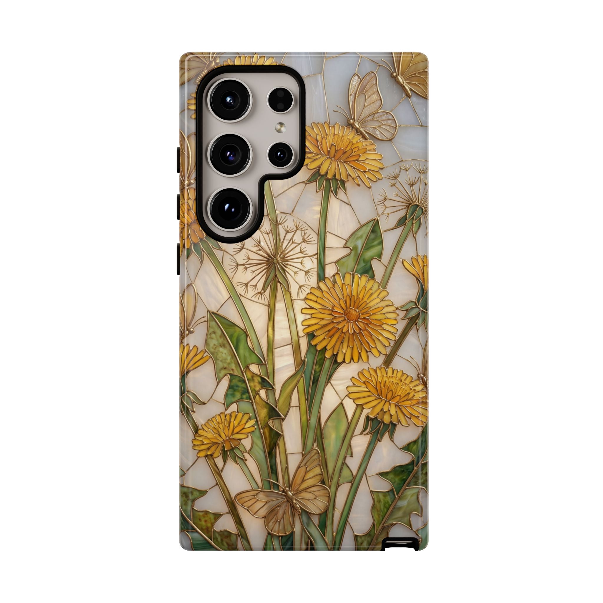 Dandelion Bouquet Tough Samsung Galaxy Case — Floral Botanical Protective Cover
