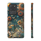 Whimsical Night Village Samsung Galaxy Case