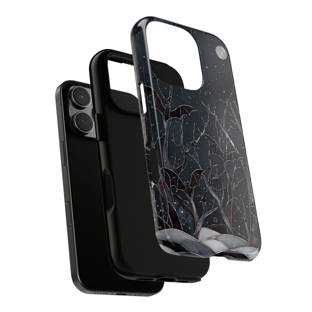 Gothic Bat iPhone Case | Moonlit Forest iPhone Case
