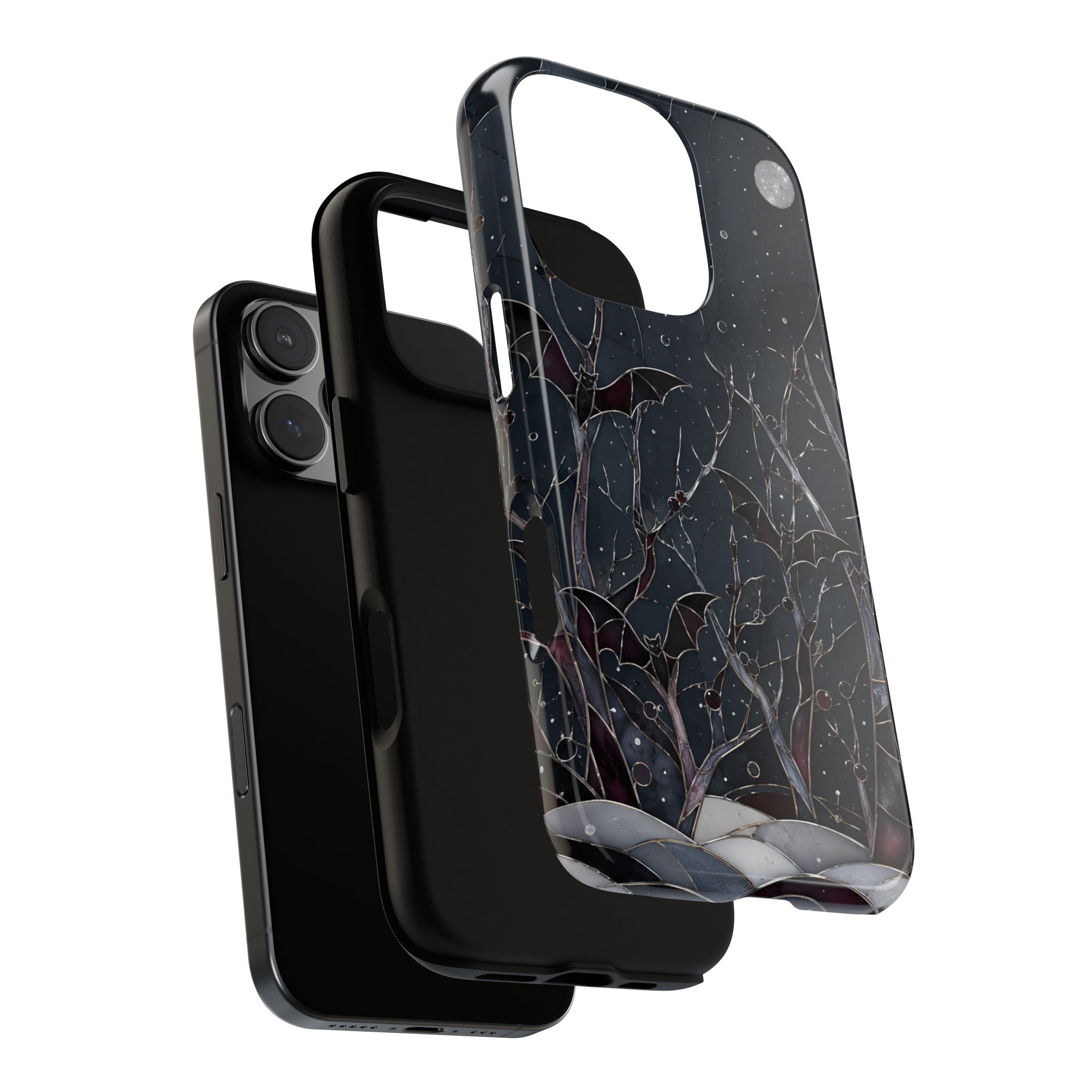 Gothic Bat iPhone Case | Moonlit Forest iPhone Case