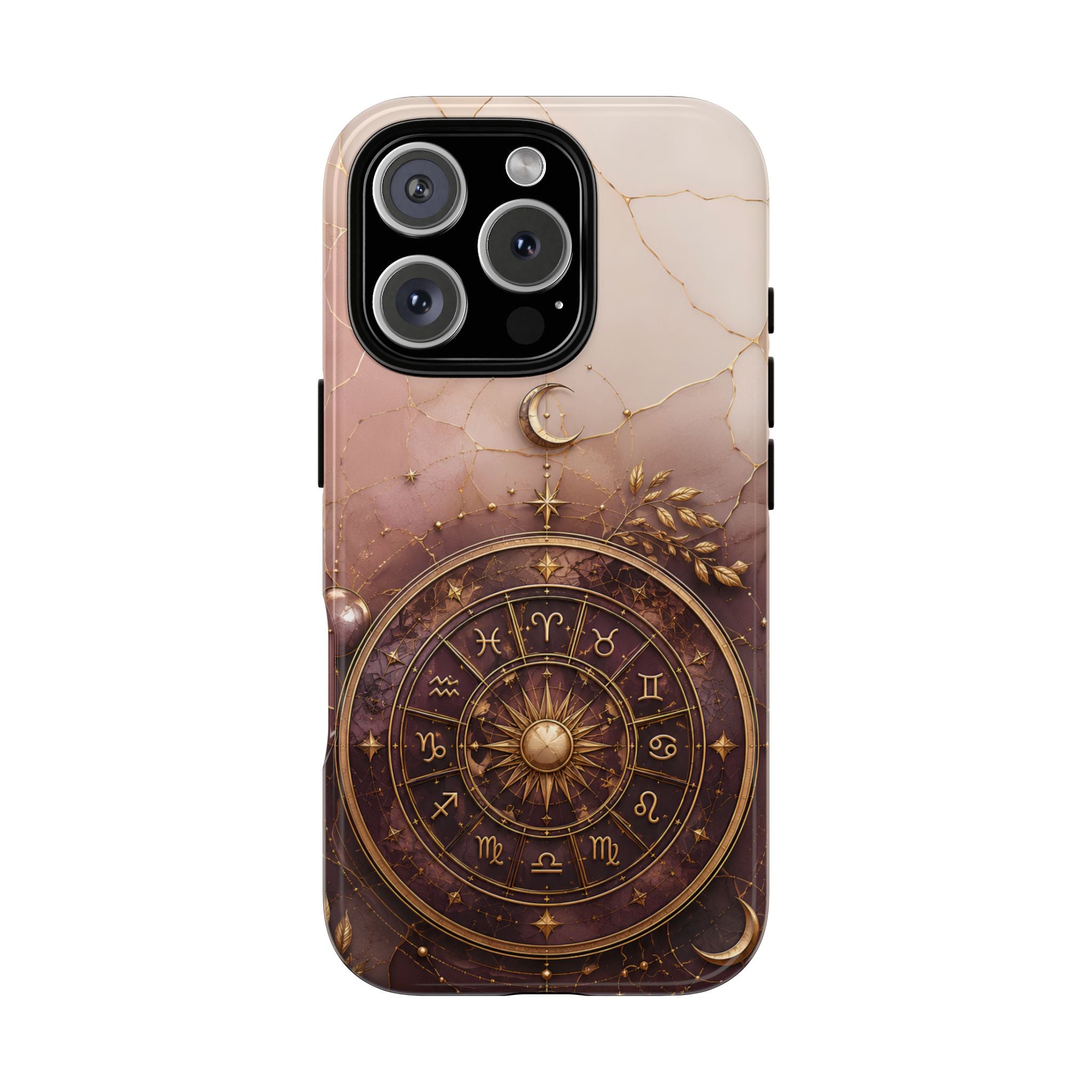 Zodiac Wheel iPhone Case | Celestial Astrology iPhone Case