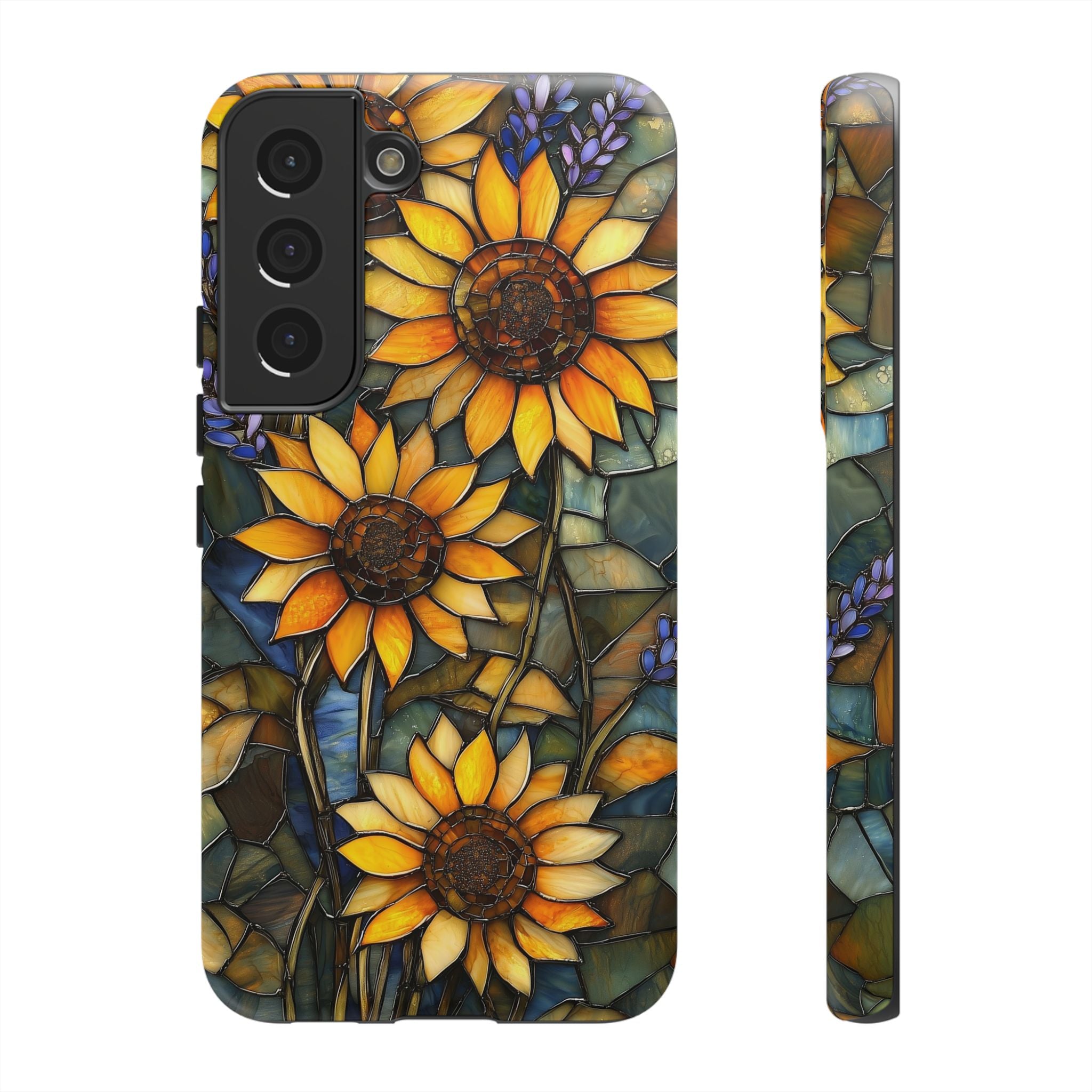 Sunflower Stained Glass Samsung Galaxy Case