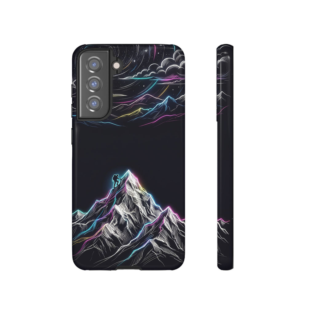 Cover Protettiva Samsung Galaxy Neon Monte Everest | Scalatore Cosmico Scuro
