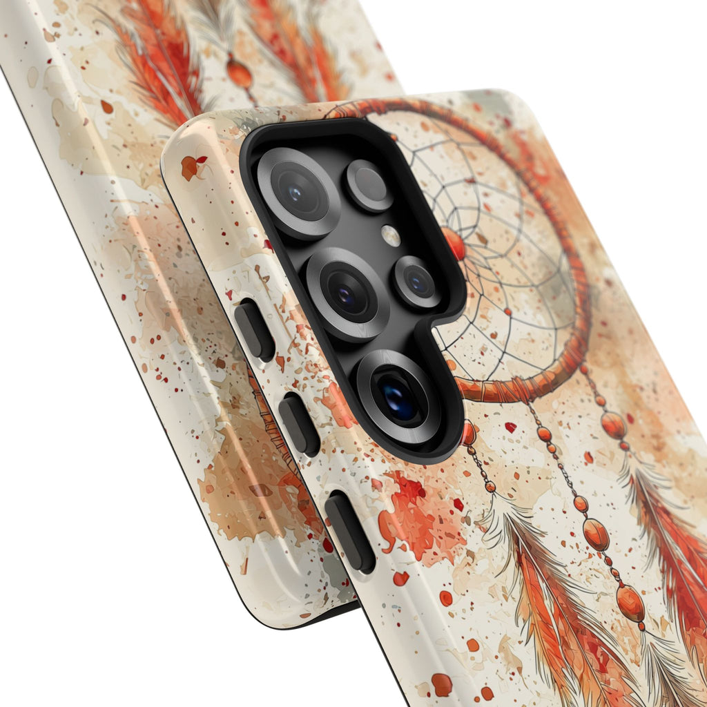 Dreamcatcher Tough Samsung Galaxy Case | Watercolour Feather