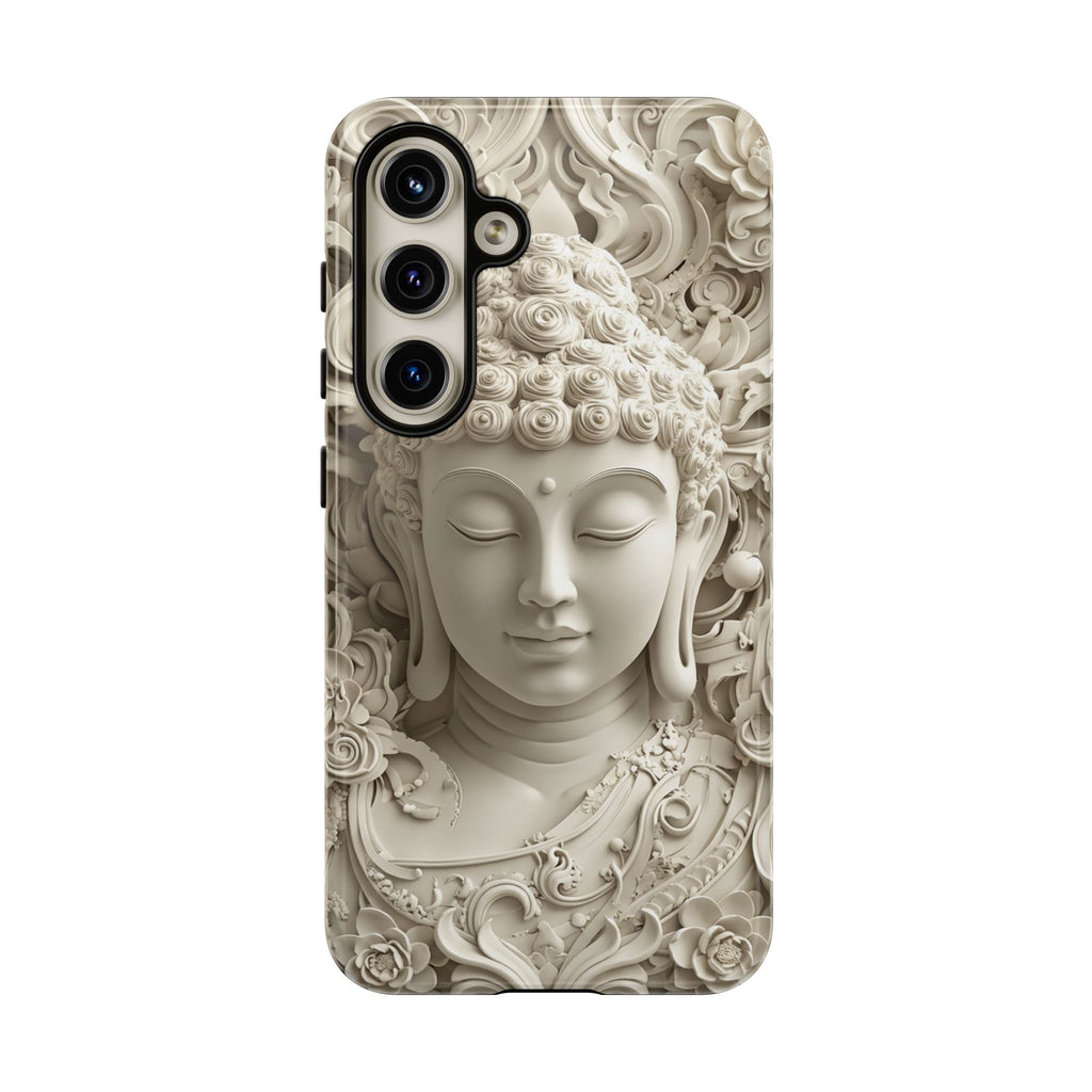 Buddha Relief Samsung Galaxy Case — Serene Zen Protective Phone Cover