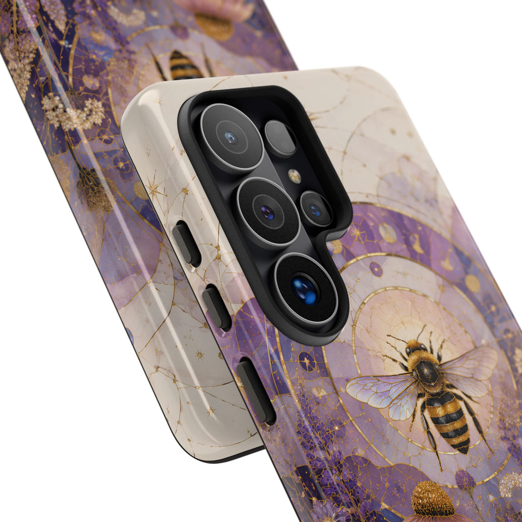 Honey Bee Samsung Galaxy Phone Case | Botanical Bee Phone Case