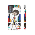 Catwalk City Samsung Galaxy Phone Case | Cute Fashion Cat