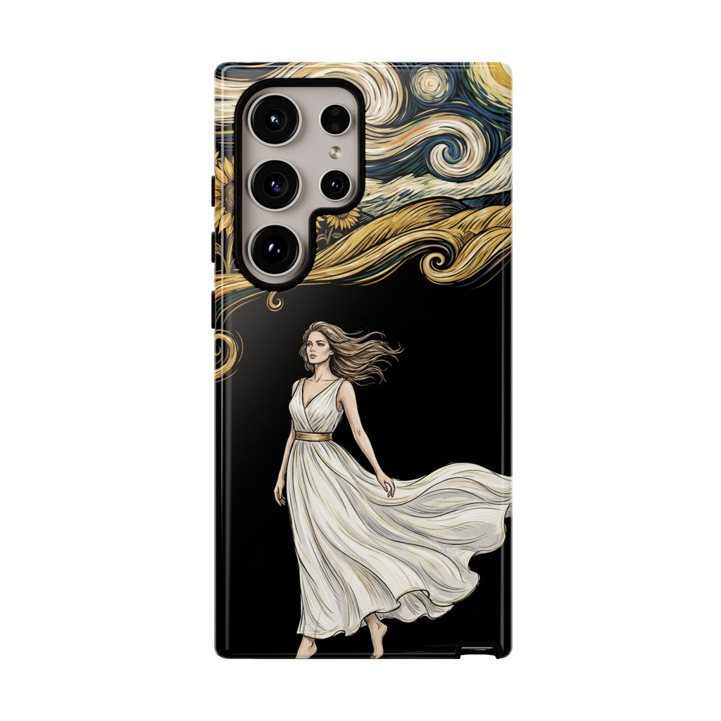 Custodia per telefono Samsung "Musa Greca" | Cover protettiva artistica con dea