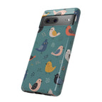 Colorful Bird Google Pixel Phone Case | Cute Bird Pattern Cover