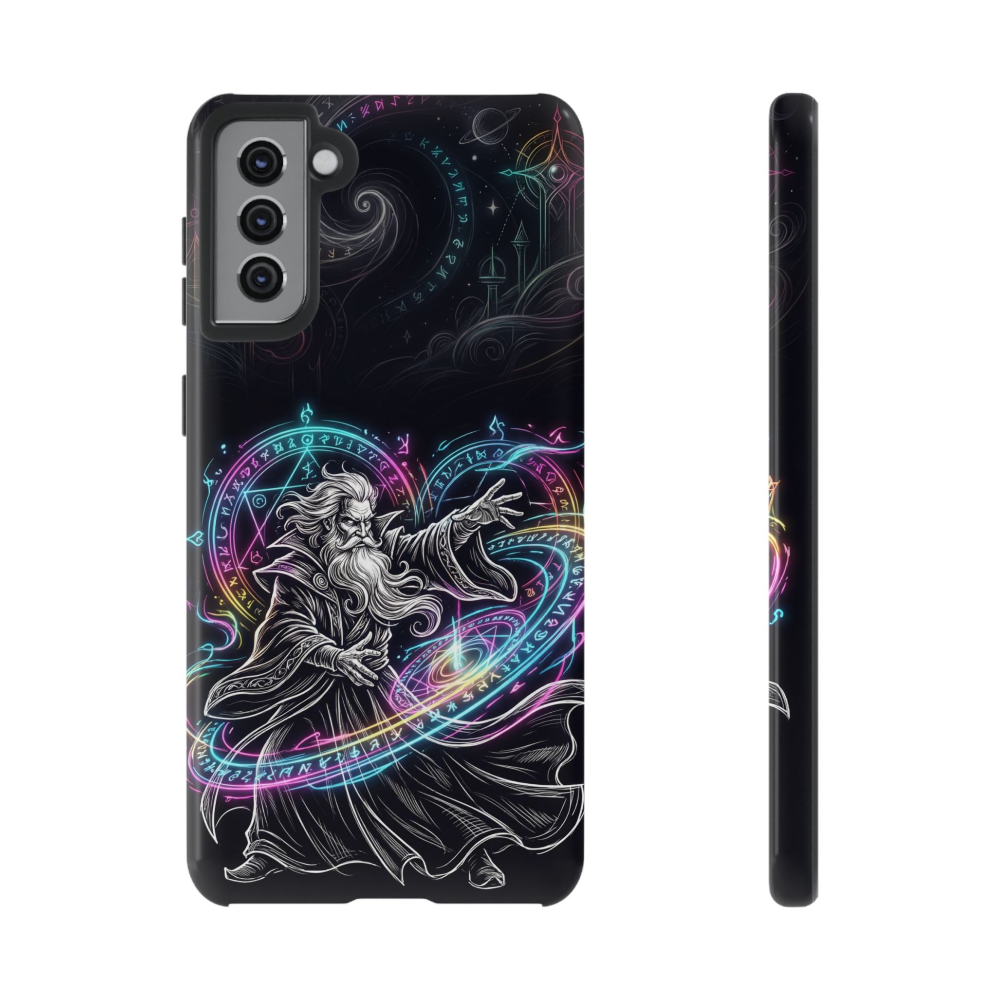 Neon Spell Art Wizard Magic Samsung Galaxy Phone Case