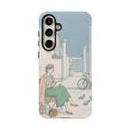 Florence Art Aesthetic Samsung Galaxy Phone Case | Renaissance Italy Travel Illustration