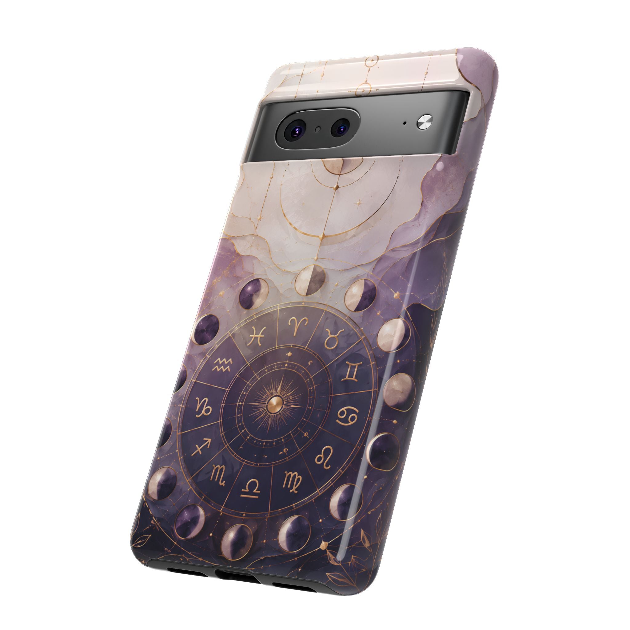 Celestial Zodiac Google Pixel Phone Case | Moon Phase Astrology Phone Case