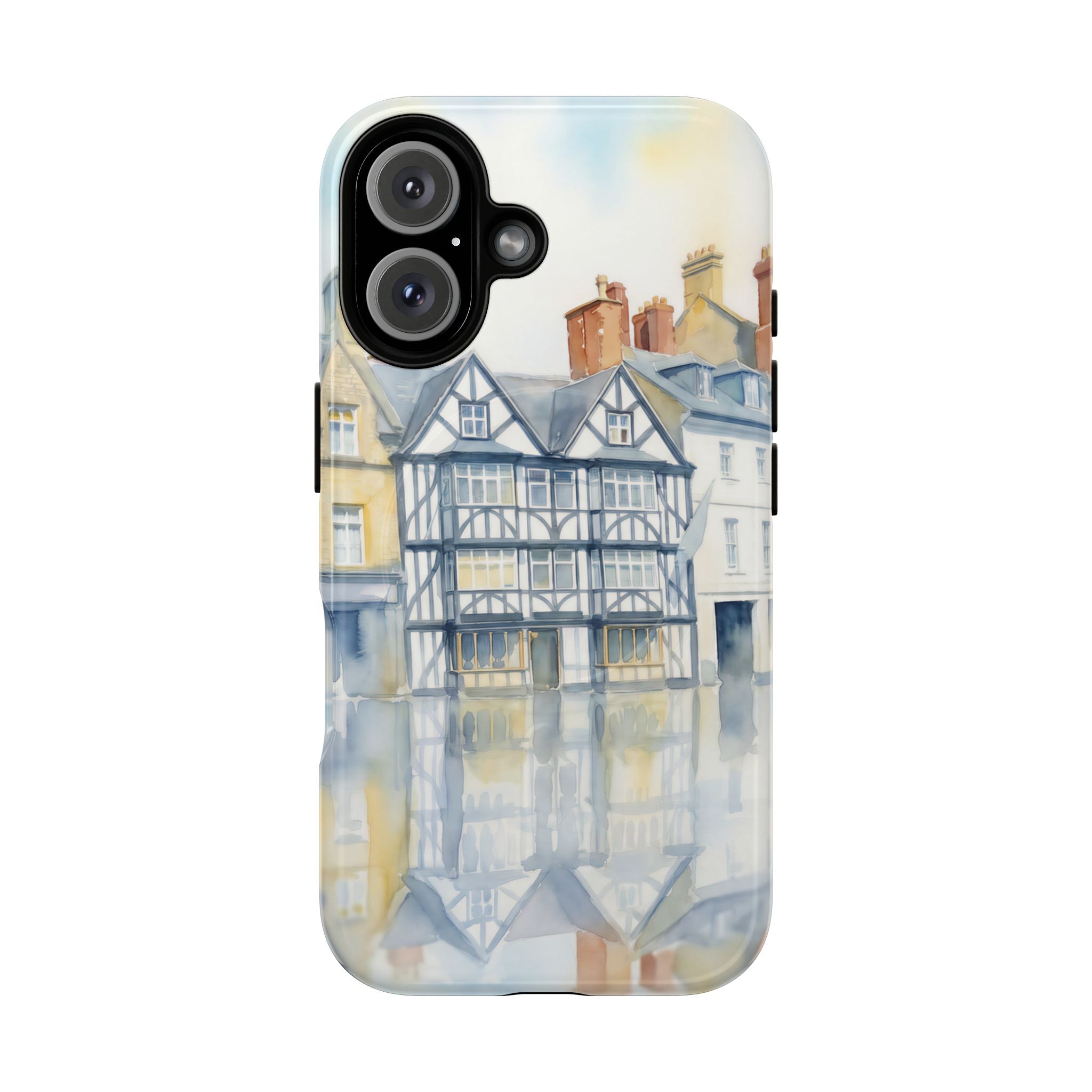 English Tudor Building Aesthetic MagSafe iPhone Case