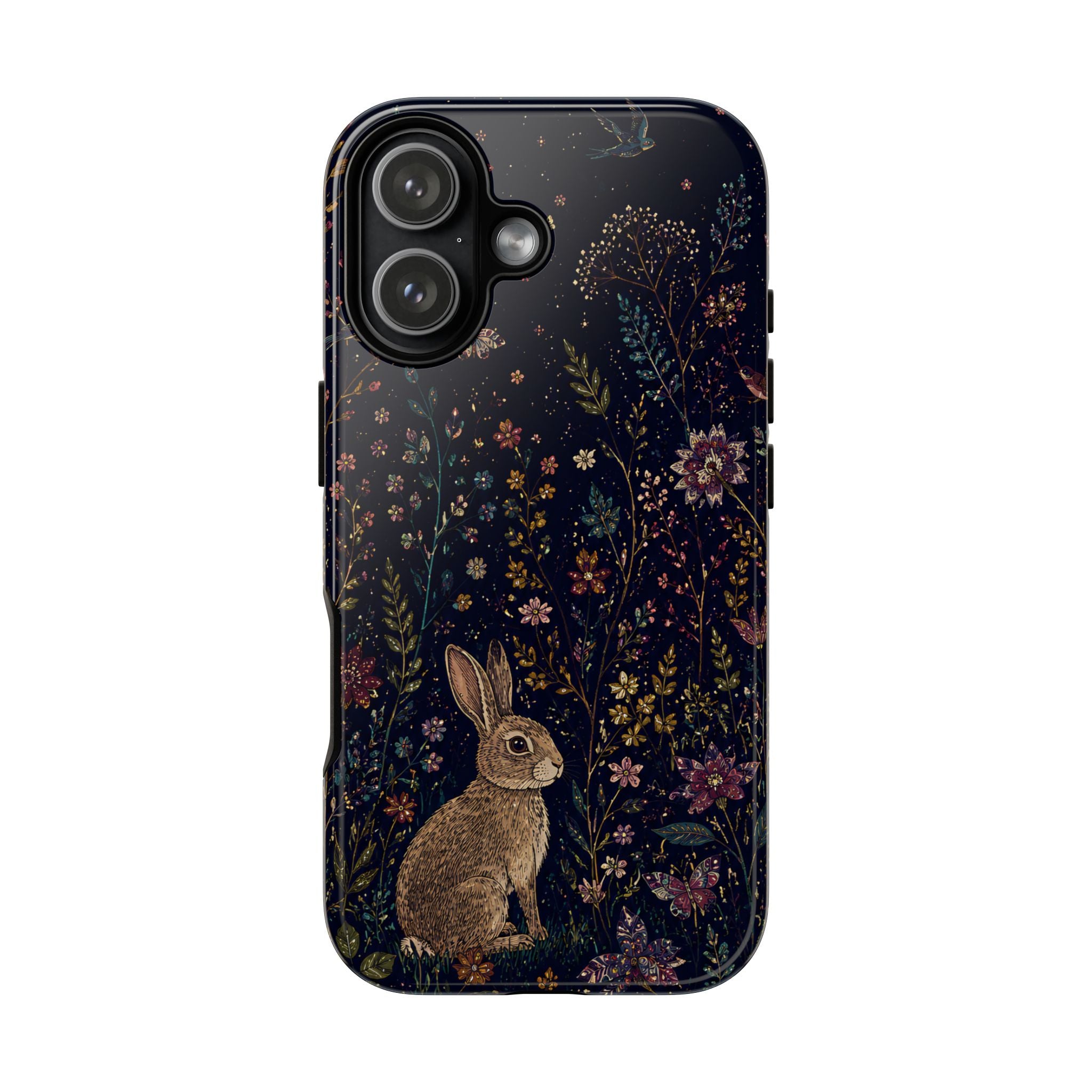Rabbit iPhone Case | Woodland Bunny Art Cover