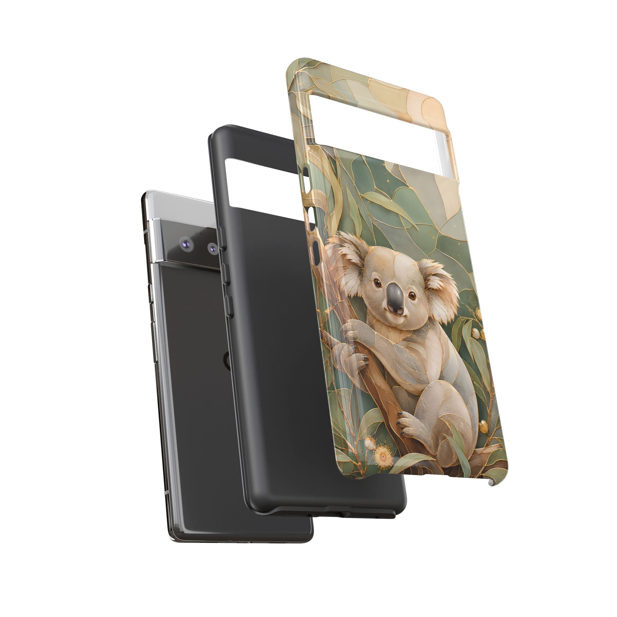 Koala Google Pixel Phone Case | Eucalyptus Botanical Cover