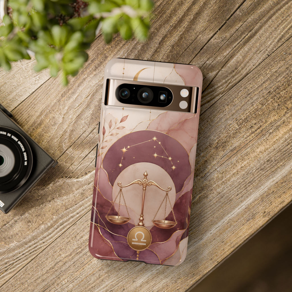 Libra Zodiac Google Pixel Phone Case | Libra Constellation Phone Case