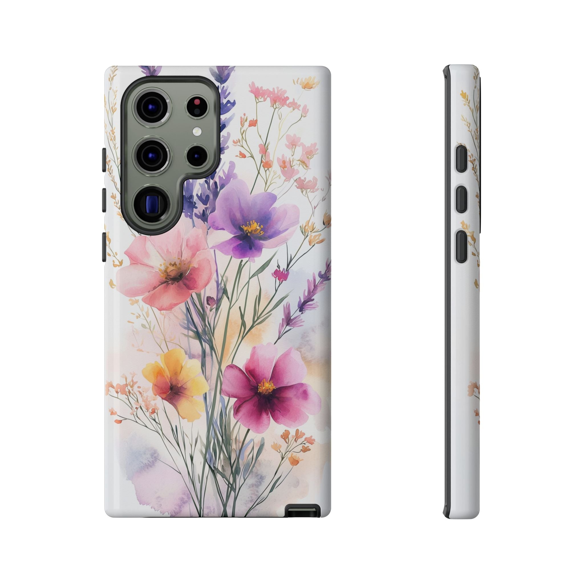 Floral Watercolour Samsung Galaxy Case | Pastel Bouquet