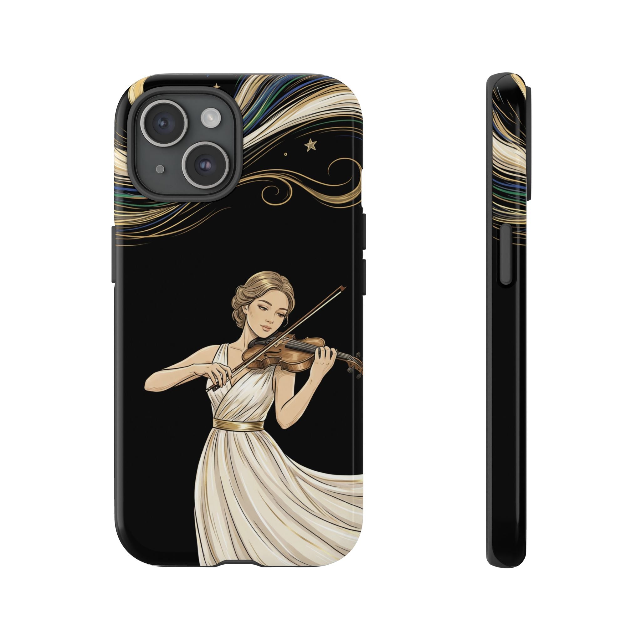 Violinist iPhone Case | Elegant Classical Musicist Design