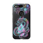 Neon Loong Crystal Google Pixel Phone Case