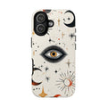 Mystic Eye iPhone Case | Celestial Moon & Star