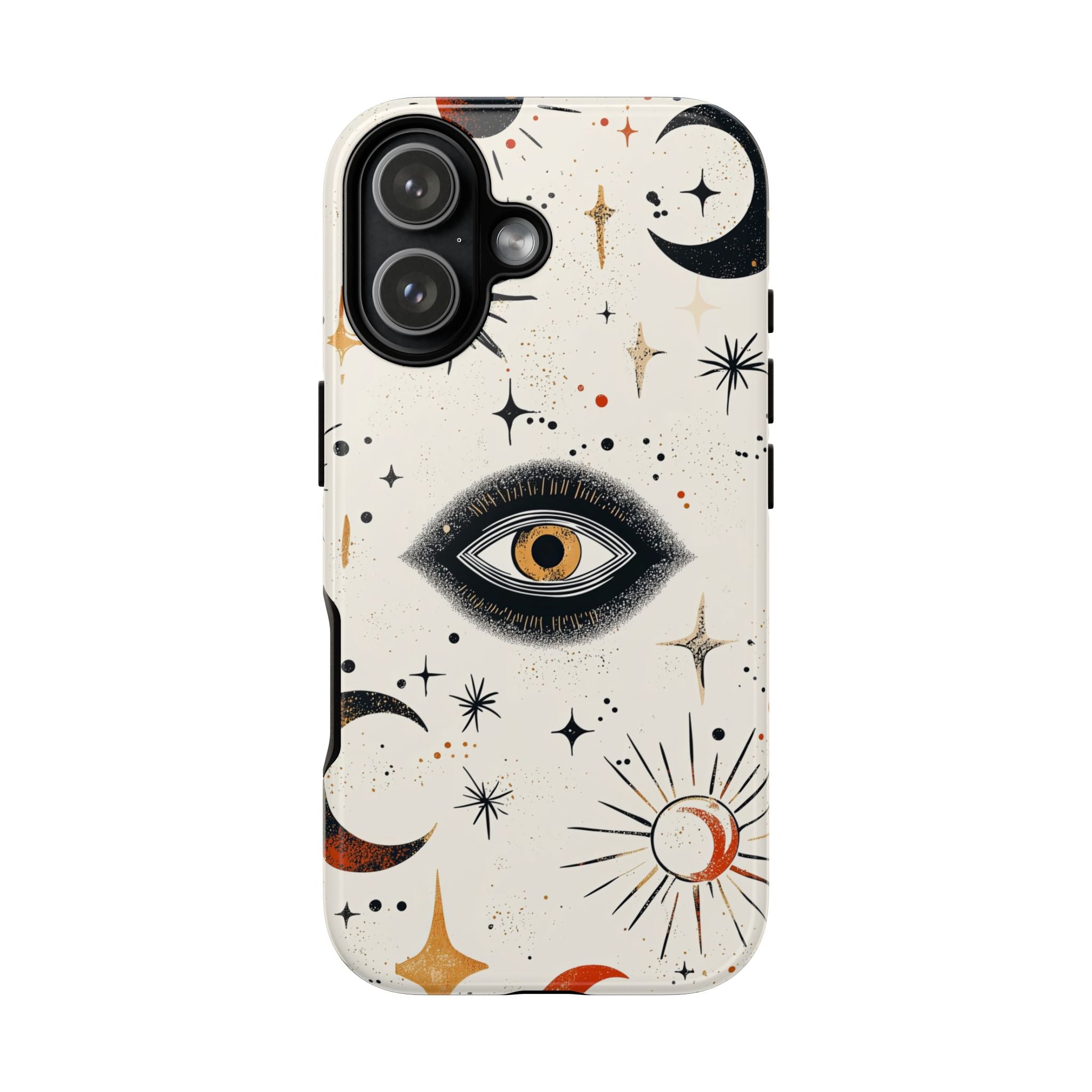 Mystic Eye iPhone Case | Celestial Moon & Star