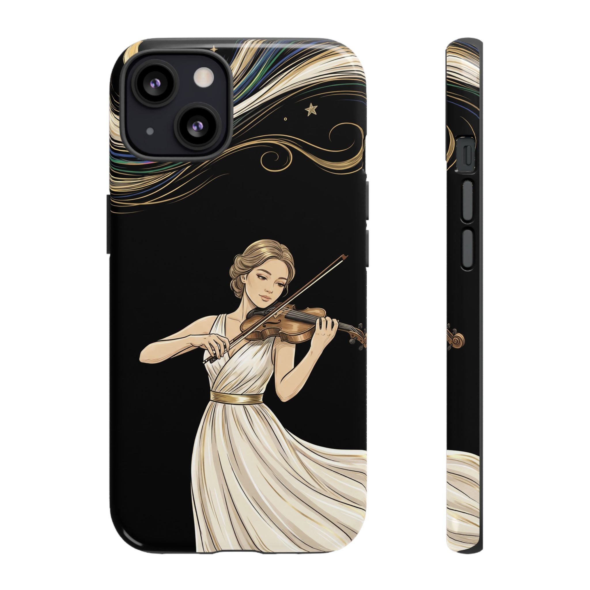 Violinist iPhone Case | Elegant Classical Musicist Design