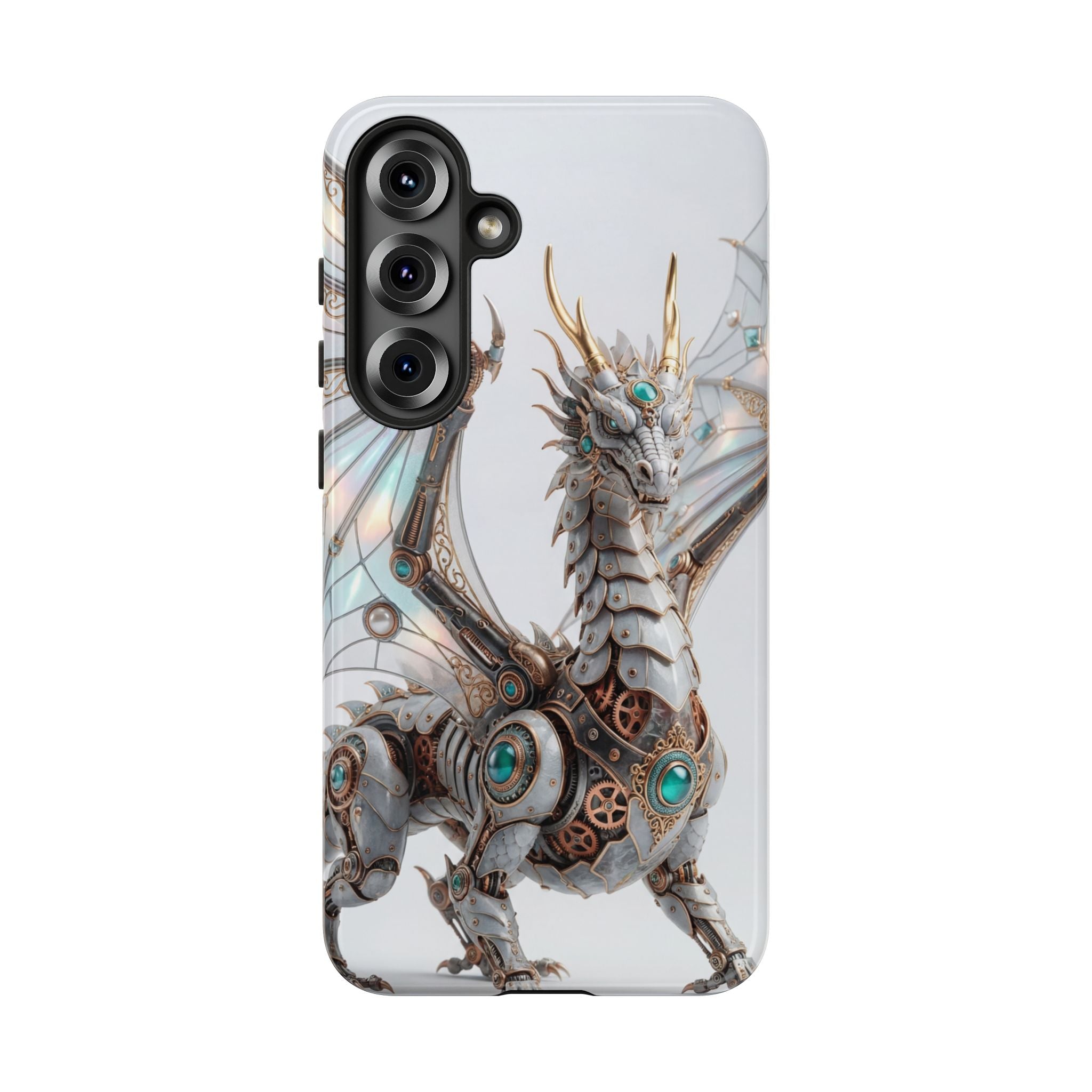 Steampunk Mechanical Dragon Samsung Galaxy Case — Fantasy Armor Protective Cover