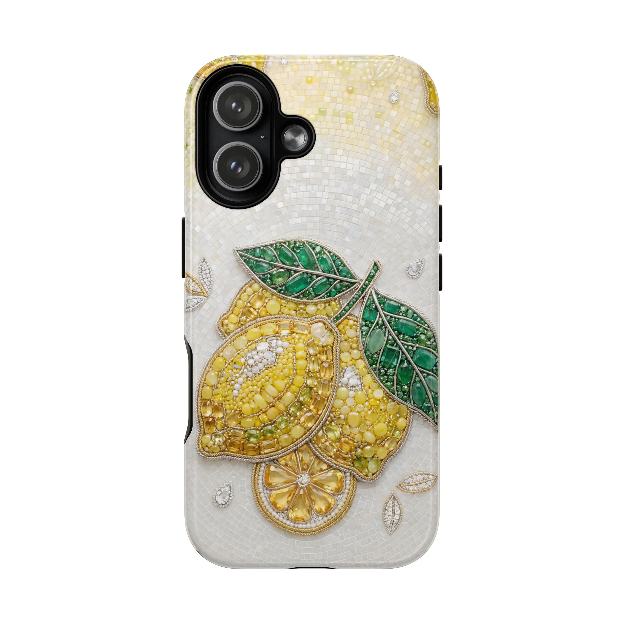 Luxe Lemon Jewel MagSafe iPhone Case