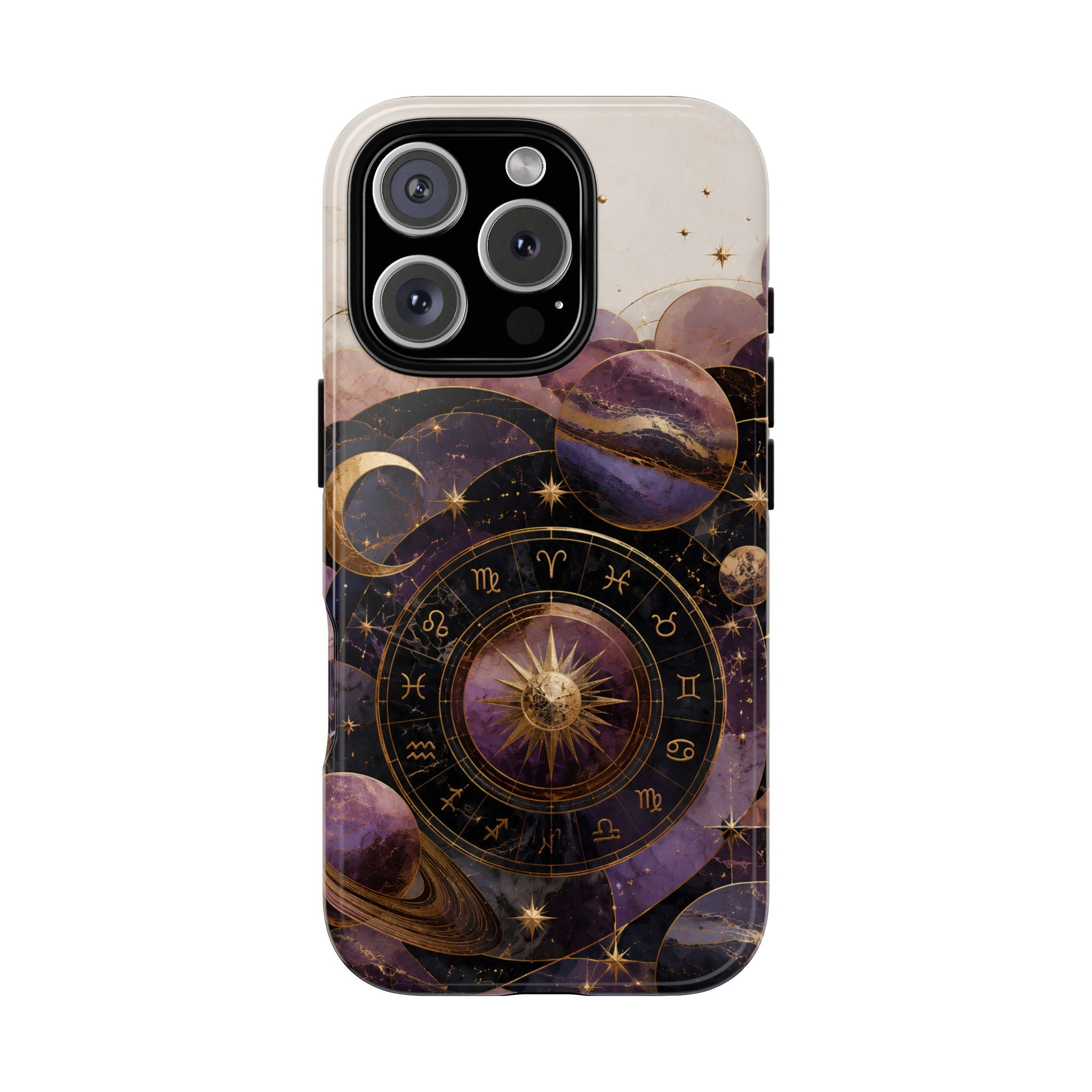 Vintage Zodiac iPhone Case | Celestial Moon Astrology iPhone Case