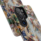Koi Pond Tough Samsung Galaxy Phone Case | Ornamental Lotus & Koi Fish Protective Cover