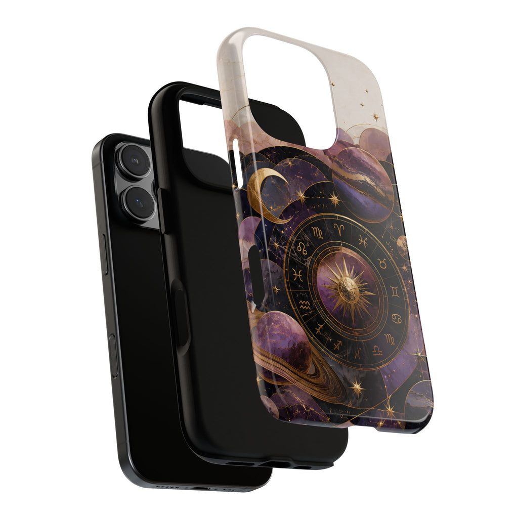 Vintage Zodiac iPhone Case | Celestial Moon Astrology iPhone Case