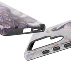 Peacock Samsung Galaxy Phone Case | Lavender Peacock Phone Case